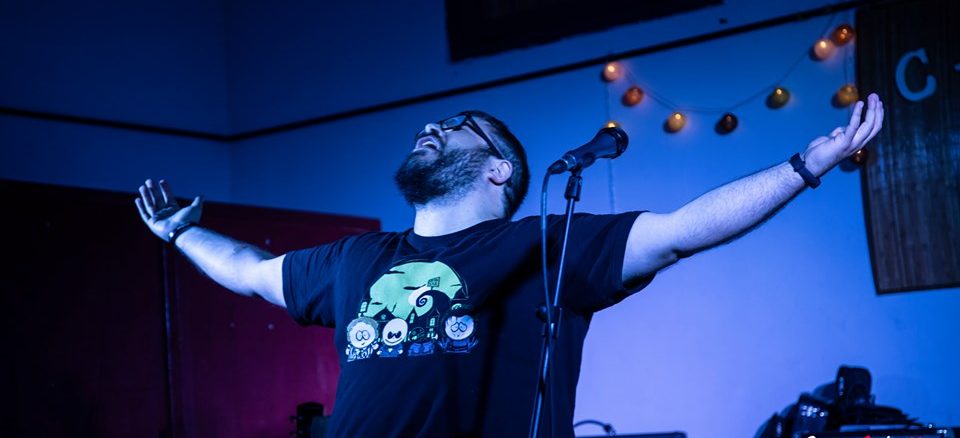 Pedro Cortés, Campeón de Poetry Slam Jaén 2019.