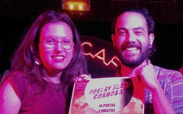 poetry slam cordoba cortada Carmen Pérez y Álvaro DeCé - Campeones de Poertry Slam Córdoba 2019