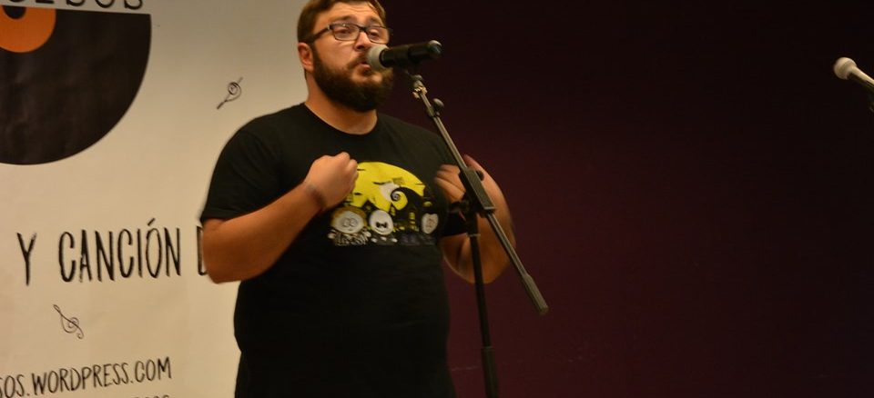 Pedro Cortés, Campeón de Poetry Slam Jaén 2019